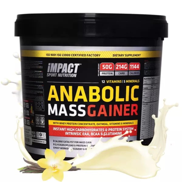 anabolic mass gainer vanille